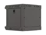 SZAFA INSTALACYJNA RACK WISZĄCA 10" 4U 300X300 CZARNA DRZWI PRZESZKLONE LANBERG (FLAT PACK)