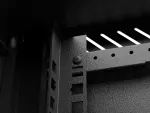 SZAFA INSTALACYJNA RACK WISZĄCA 10" 6U 300X300 CZARNA DRZWI PRZESZKLONE LANBERG (FLAT PACK)