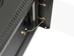 SZAFA INSTALACYJNA RACK WISZĄCA 10" 9U 300X300 CZARNA DRZWI PRZESZKLONE LANBERG (FLAT PACK)
