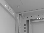 SZAFA INSTALACYJNA RACK WISZĄCA 19" 12U 540X350 SZARA DRZWI PRZESZKLONE LANBERG (FLAT PACK)