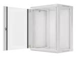 SZAFA INSTALACYJNA RACK WISZĄCA 19" 15U 600X450 SZARA LANBERG (FLAT PACK) V2