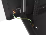 SZAFA INSTALACYJNA RACK WISZĄCA 19" 18U 600X600 CZARNA LANBERG (FLAT PACK) V2