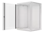 SZAFA INSTALACYJNA RACK WISZĄCA 19" 18U 600X600 SZARA LANBERG (FLAT PACK) V2