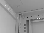 SZAFA INSTALACYJNA RACK WISZĄCA 19" 4U 540X350 SZARA DRZWI PRZESZKLONE LANBERG (FLAT PACK)
