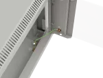 SZAFA INSTALACYJNA RACK WISZĄCA 19" 4U 540X350 SZARA DRZWI PRZESZKLONE LANBERG (FLAT PACK)