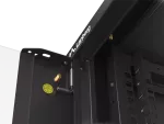 SZAFA INSTALACYJNA RACK WISZĄCA 19" 4U 600 CZARNA DRZWI SZKLANE LANBERG (ZŁOŻONA)