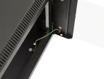 SZAFA INSTALACYJNA RACK WISZĄCA 19" 6U 540X350 CZARNA DRZWI PRZESZKLONE LANBERG (FLAT PACK)