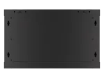 SZAFA INSTALACYJNA RACK WISZĄCA 19" 6U 600X450 CZARNA DRZWI METALOWE LANBERG (FLAT PACK)
