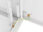 SZAFA INSTALACYJNA RACK WISZĄCA 19" 6U 600X450 SZARA DRZWI METALOWE LANBERG (FLAT PACK)