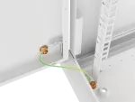 SZAFA INSTALACYJNA RACK WISZĄCA 19" 6U 600X450 SZARA DRZWI METALOWE LANBERG (FLAT PACK)