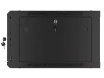 SZAFA INSTALACYJNA RACK WISZĄCA 19" 6U 600X600 CZARNA LANBERG (FLAT PACK) V2