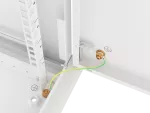 SZAFA INSTALACYJNA RACK WISZĄCA 19" 6U 600X600 SZARA DRZWI METALOWE LANBERG (FLAT PACK)
