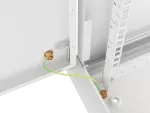 SZAFA INSTALACYJNA RACK WISZĄCA 19" 6U 600X600 SZARA DRZWI METALOWE LANBERG (FLAT PACK)