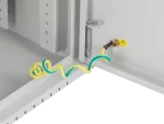 SZAFA INSTALACYJNA RACK WISZĄCA 19" 6U+3U 540X200 NISKOPROFILOWA SZARA LANBERG (ZŁOŻONA)
