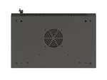 SZAFA INSTALACYJNA RACK WISZĄCA 19" 9U 540X350 CZARNA DRZWI PRZESZKLONE LANBERG (FLAT PACK)
