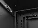 SZAFA INSTALACYJNA RACK WISZĄCA 19" 9U 540X350 CZARNA DRZWI PRZESZKLONE LANBERG (FLAT PACK)