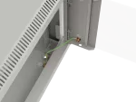 SZAFA INSTALACYJNA RACK WISZĄCA 19" 9U 540X350 SZARA DRZWI PRZESZKLONE LANBERG (FLAT PACK)