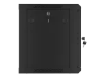 SZAFA INSTALACYJNA RACK WISZĄCA 19" 9U 600X450 CZARNA LANBERG (FLAT PACK) V2