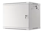 SZAFA INSTALACYJNA RACK WISZĄCA 19" 9U 600X450 SZARA DRZWI METALOWE LANBERG (FLAT PACK)
