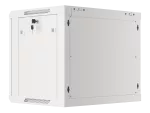 SZAFA INSTALACYJNA RACK WISZĄCA 19" 9U 600X450 SZARA DRZWI METALOWE LANBERG (FLAT PACK)