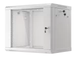 SZAFA INSTALACYJNA RACK WISZĄCA 19" 9U 600X450 SZARA LANBERG (FLAT PACK) V2