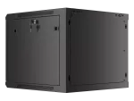 SZAFA INSTALACYJNA RACK WISZĄCA 19" 9U 600X600 CZARNA LANBERG (FLAT PACK) V2
