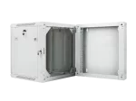 SZAFA INSTALACYJNA RACK WISZĄCA DWUSEKCYJNA 19" 12U 600X600 SZARA LANBERG (FLAT PACK)