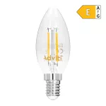 Żarówka LED FILAMENT C E14 C35 2 W 250 lm 3000 K