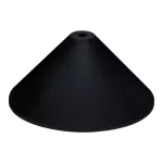 Podsufitka do lampy wiszącej, stożek, czarna