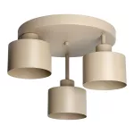 RAMOS lampa wisząca, moc maks. 3x 18 W, E27, beżowa
