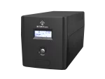 Zasilacz awaryjny UPS 1000VA/600W, 220V/50Hz, obudowa Tower, LCD, 4×CEE 7/3, USB, akumulatory VRLA 2×7Ah, kabel USB A-B 1.2 m, kabel zasilający CEE 7/7 1.4 m ALANTEC