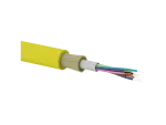 Kabel światłowodowy B2ca jednomodowy G657.A1 uniwersalnego stosowania, trudnopalny "FireHardy" ZW-NOTKtsdD / U-DQ(ZN)BH - SM 8J 9/125 LSOH ALANTEC