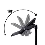 Naświetlacz MIZAR LED 200W 26000lm 4000K IP65 230V antracyt / aluminium