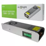 Zasilacz LED 360W 12V 30A IP20 SLIM 224x69x40