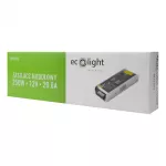 Zasilacz LED 250W 12V 20A IP20 SLIM 224x69x40