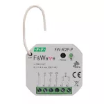 Radiowy podwójny przekaźnik bistabilny do puszki montażowej Ø60 85÷265V AC/DC, multifunkcyjny, do montażu podtynkowego