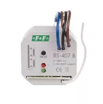 Odbiornik bistabilny; 230V 5A; ; montaż w puszce Ø60 RS-407 B