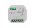 Przekaźnik elektromagnetyczny, 2Z 16A, montaż podtynkowy,w obud.PDT,U=7÷30VAC / 9÷40VDC