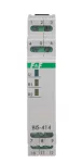 Przekaźnik bistabilny, sekwencyjny 9÷30 V AC/DC, na szynę DIN, z przekaźnikiem inrush 160A/20ms