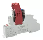 Przekaźnik interfejsowy Push-in 2P, 8A, 24 V DC PI84P-024DC-M41G-PS-2012 z przyciskiem testującym