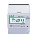 Trójfazowy licznik zużycia energii 80A, z funkcją RESET