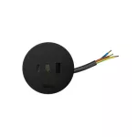 Simon 400 TS4-3120000-138 SIMON 400 ładowarka USB A+C; kabel 20 cm; czarny