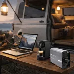 Qoltec Przetwornica napięcia MS Wave | 12V na 230V | 1000/2000W | USB | Kompatybilna z LiFePO4 GEL AGM
