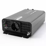 Qoltec Przetwornica napięcia MS Wave | 12V na 230V | 1000/2000W | USB | Kompatybilna z LiFePO4 GEL AGM