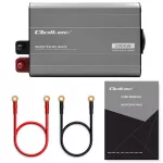 Qoltec Przetwornica napięcia MS Wave | 12V na 230V | 1000/2000W | USB | Kompatybilna z LiFePO4 GEL AGM