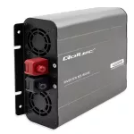 Qoltec Przetwornica napięcia MS Wave | 12V na 230V | 2000/4000W | USB | Kompatybilna z LiFePO4 GEL AGM