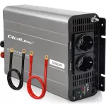 Qoltec Przetwornica napięcia MS Wave | 12V na 230V | 2500/5000W | USB | Kompatybilna z LiFePO4 GEL AGM