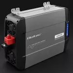 Qoltec Przetwornica napięcia Pure Sine Wave | 12V na 230V | 2000/4000W | LCD | USB | USB-C | Kompatybilna z LiFePO4 GEL AGM