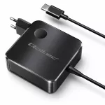 Qoltec Ładowarka sieciowa GaN Super Fast 100W | USB-C PD | 5-20V | 3-5A | Laptop | MacBook | Smartfon | kabel 1.8m