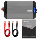 Qoltec Przetwornica napięcia Pure Sine Wave | 12V na 230V | 3000/6000W | LCD | USB | USB-C | Kompatybilna z LiFePO4 GEL AGM